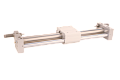 ESWT Magnetically Coupled Rodless Cylinder with slider